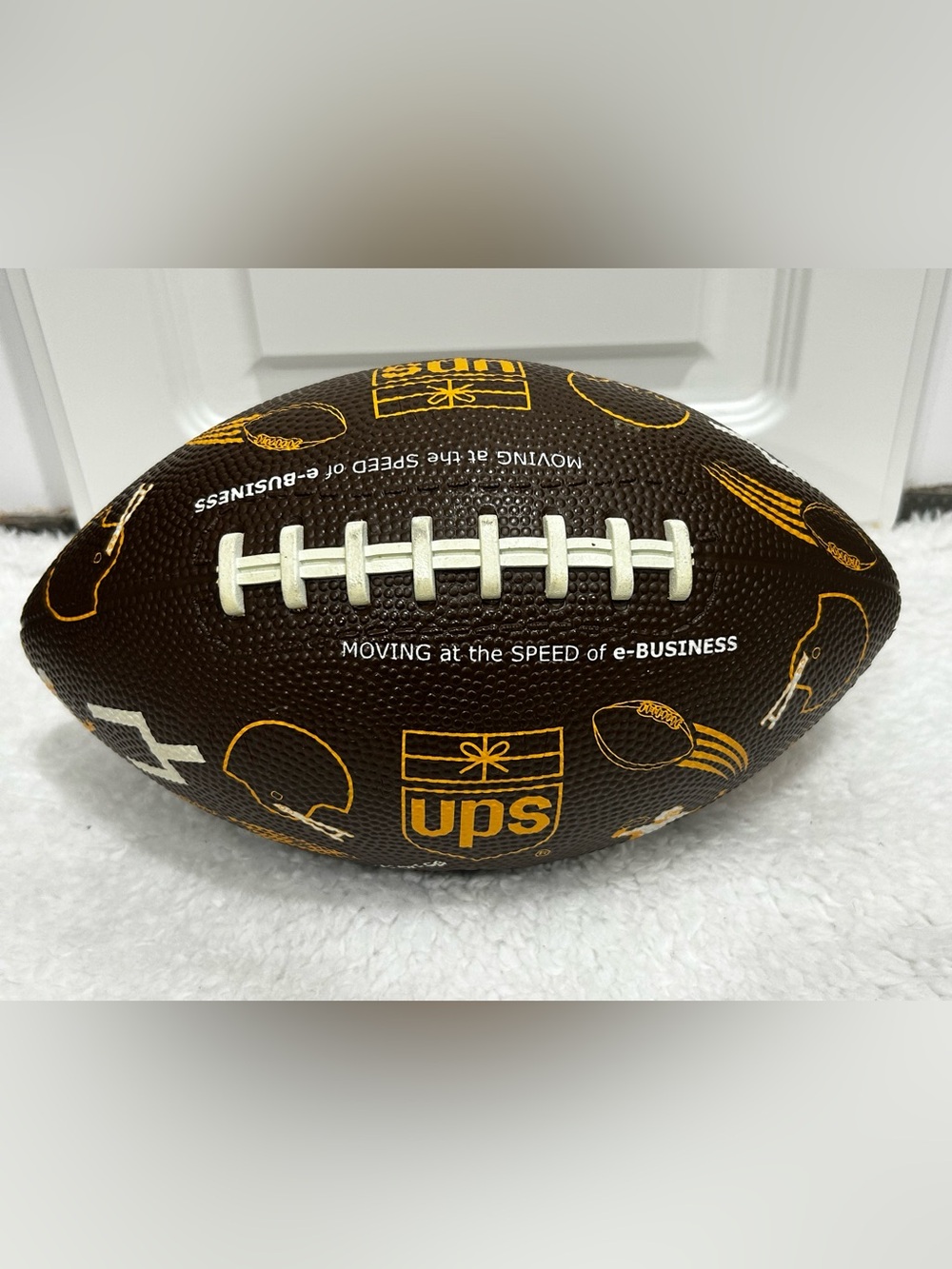 Vintage UPS Promotional Mini Football E-Business Advertising Collectible
